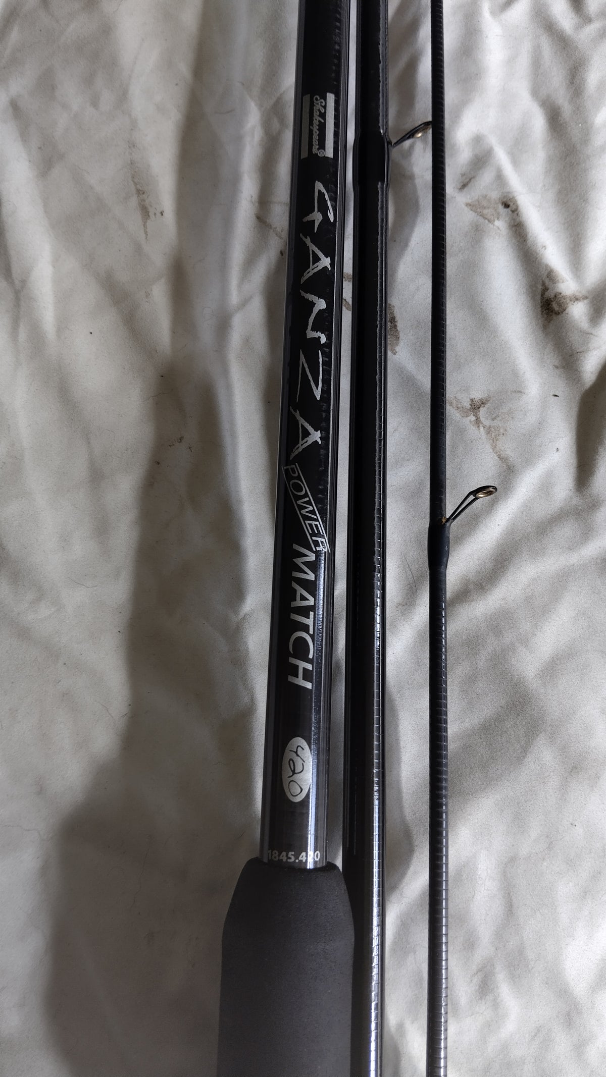 Shakespeare Ganza Power Match 420 14ft Float Waggler Fishing Rod + Bag VGC