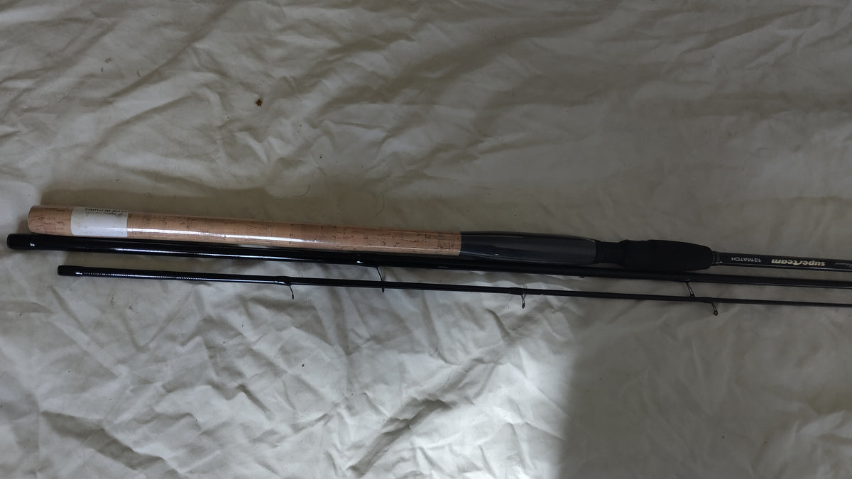 Shakespeare Superteam 13ft Match Float Rod IMMACULATE Shrink Wrap + Bag