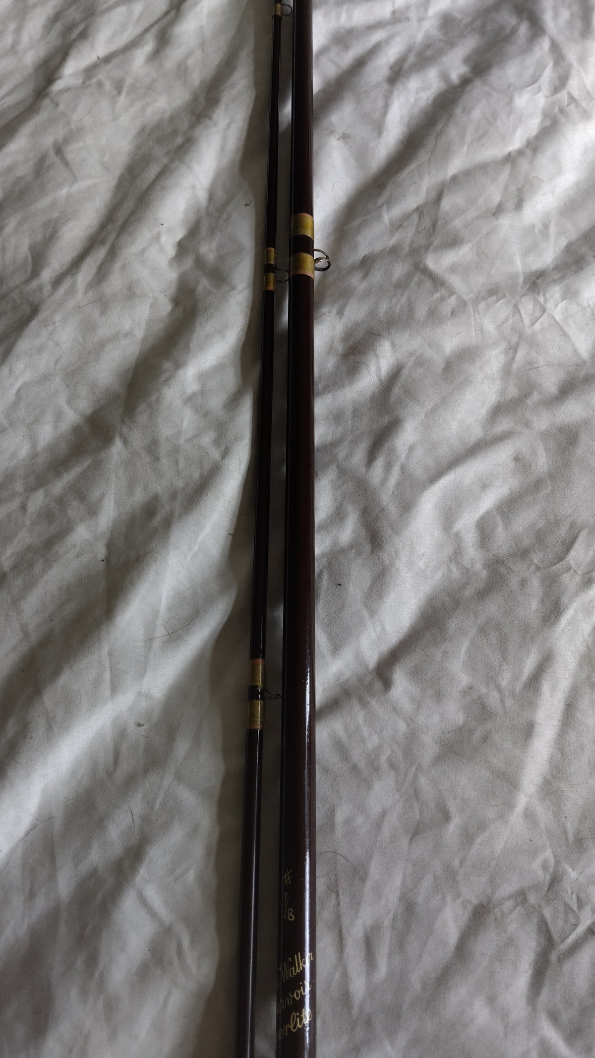 Vintage Hardy Richard Walker Reservoir Superlite 9'3" #7/8 Fly Fishing Rod