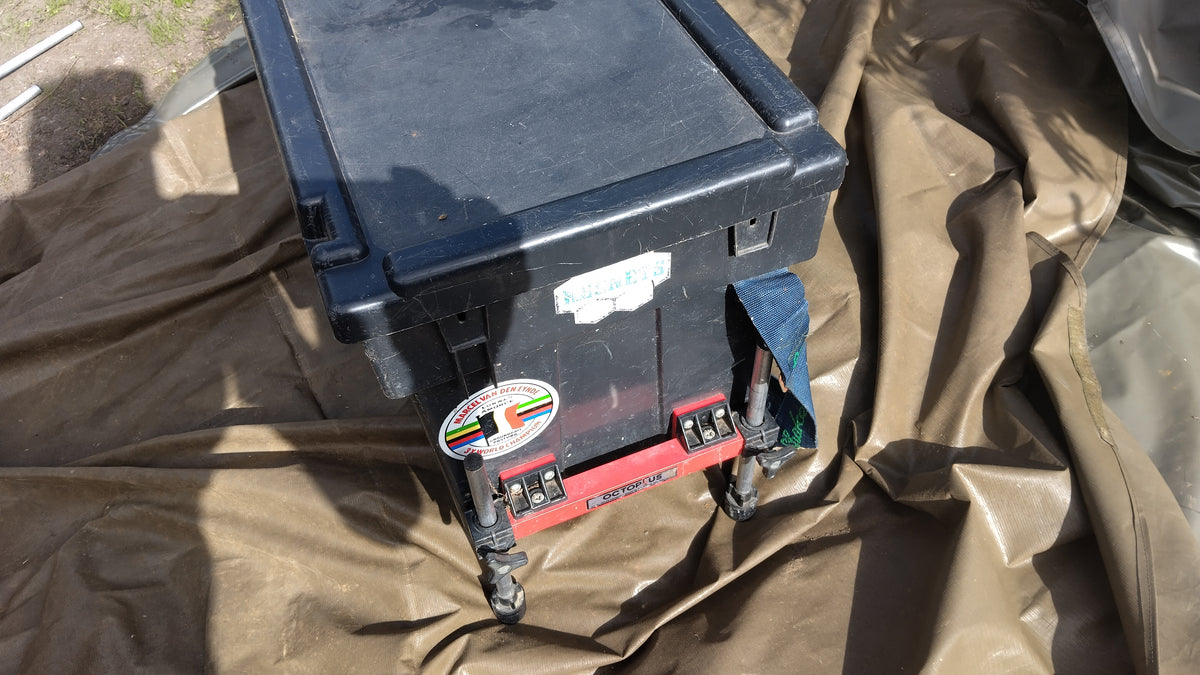 Old School Match Fishing Seatbox with Octoplus Legs