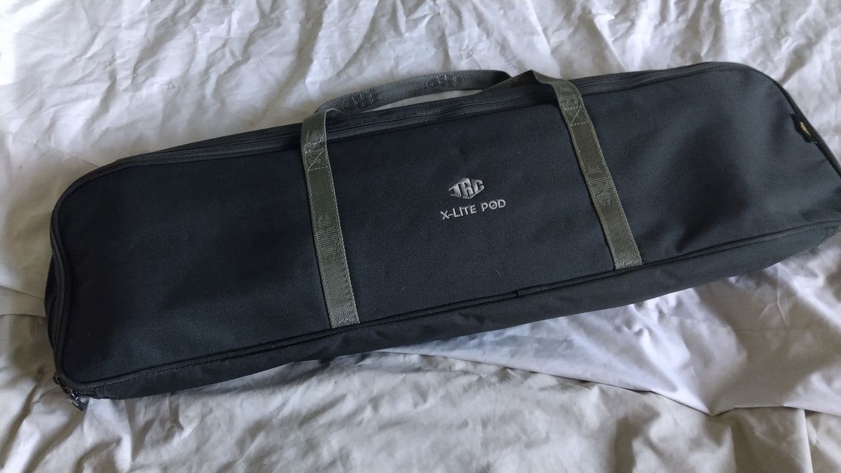 JRC X-Lite 3 Rod Carp Fishing Rod Pod + Buzz Bars & Original Bag Excellent