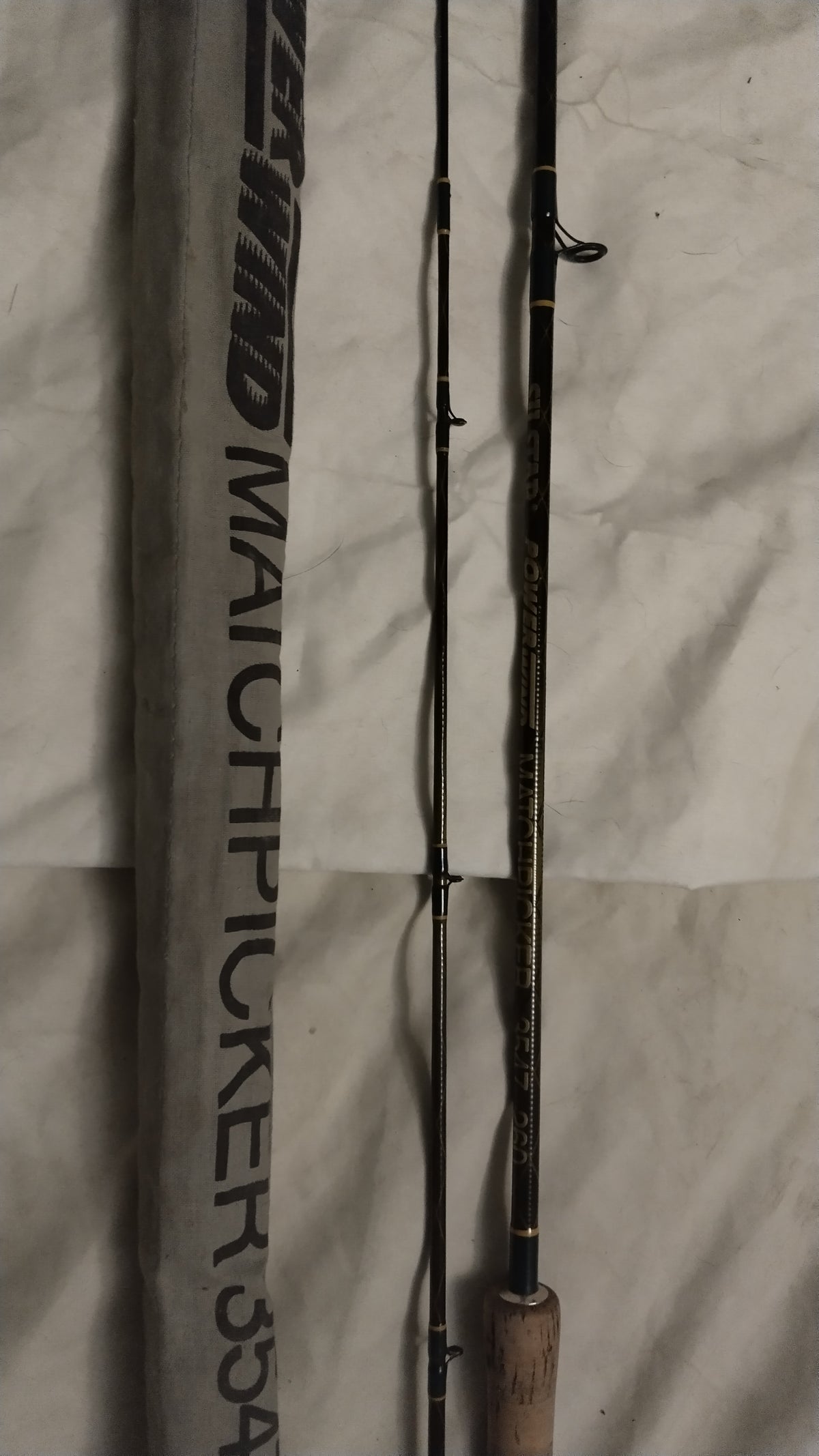Vintage Silstar Powerwind Matchpicker 3547-260 8ft 6in Picker Feeder Fishing Rod