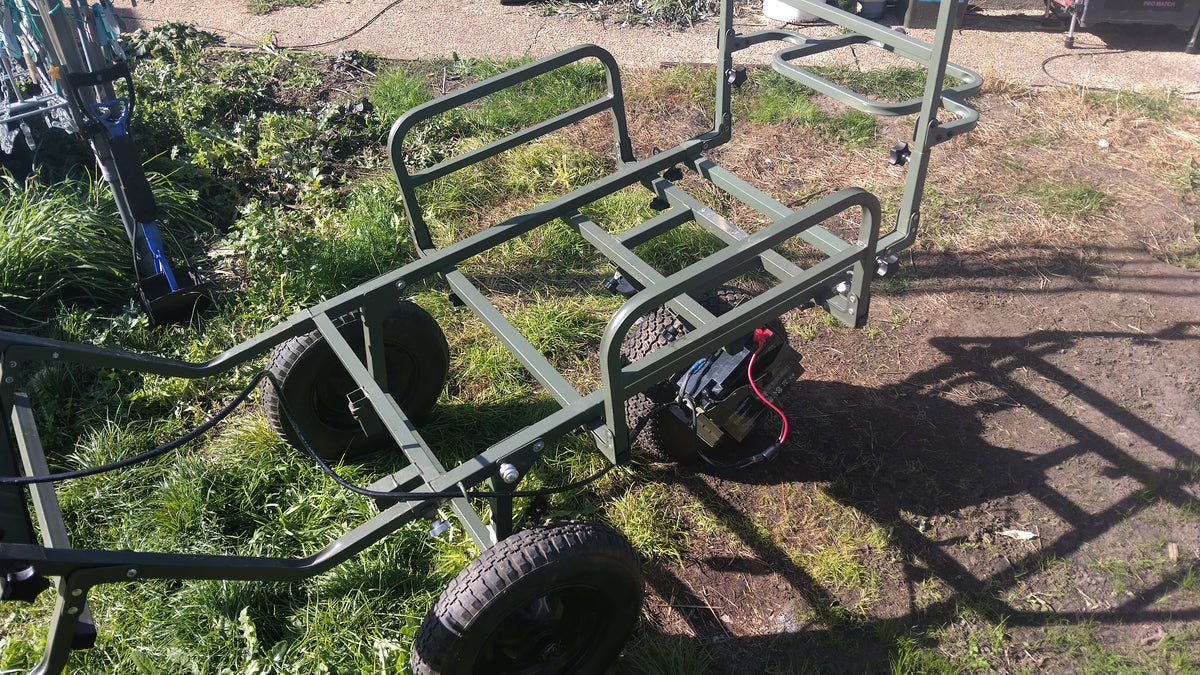Carp Porter Big Boy Triporter Power Conversion Electric Fishing Barrow 12V