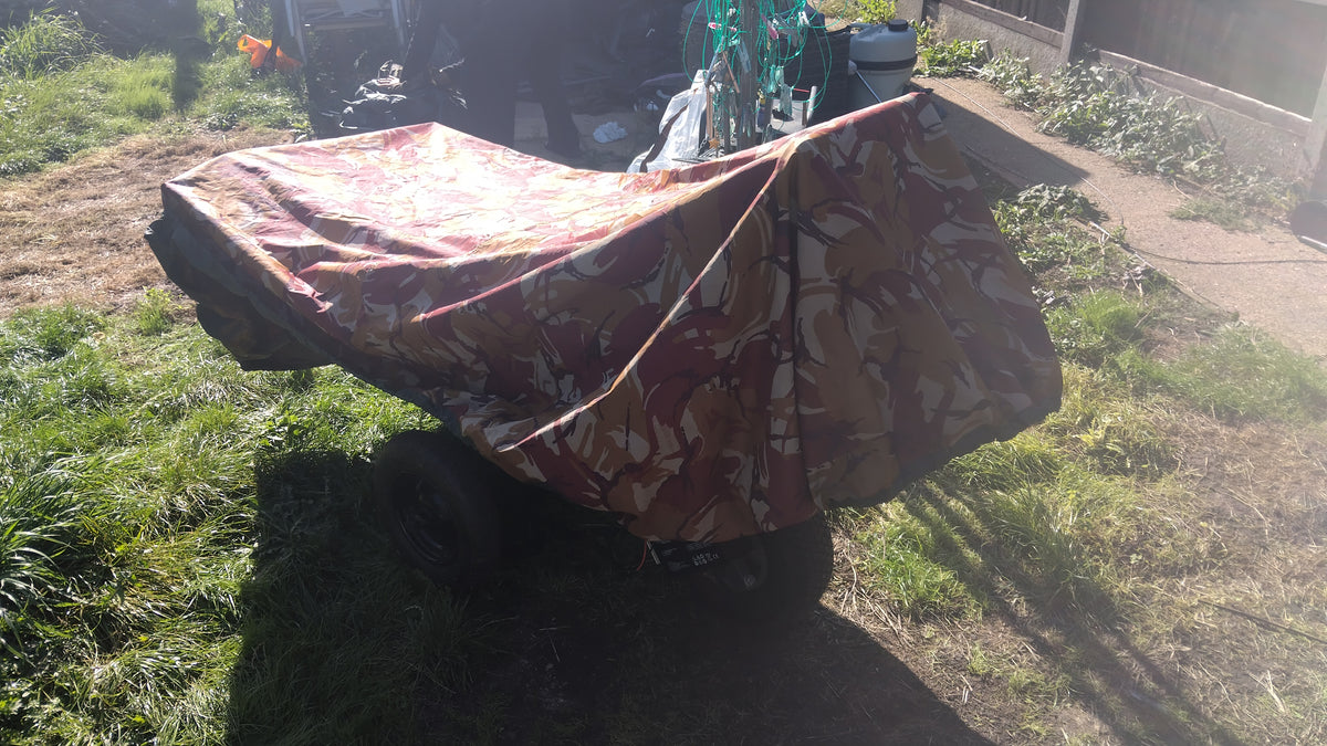 Carp Porter Big Boy Triporter Power Conversion Electric Fishing Barrow 12V