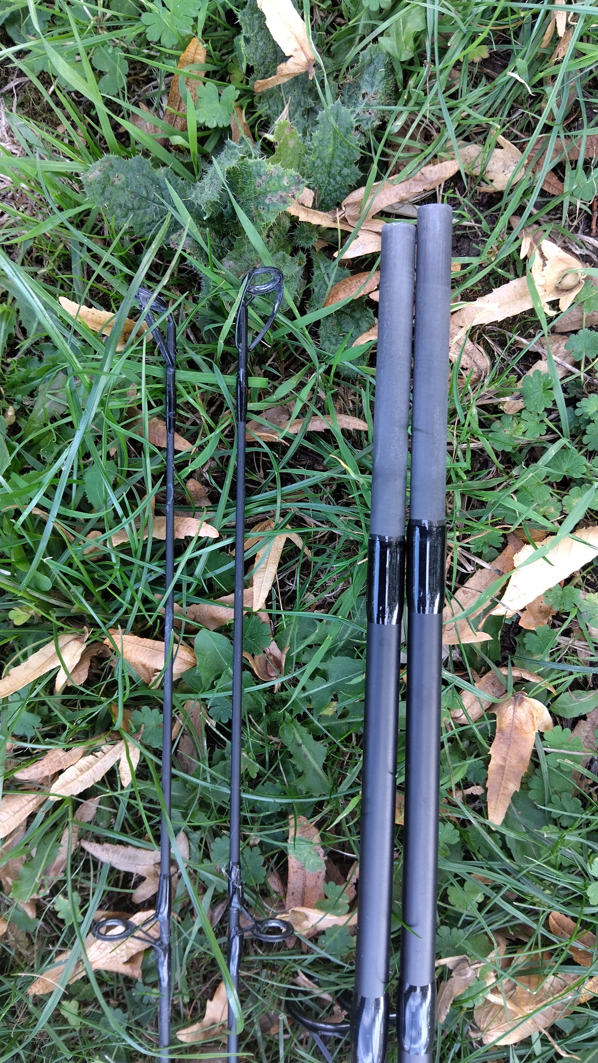 Pair Sonik Vader X 10ft 3lb TC Carp Fishing Rods with Original Bags