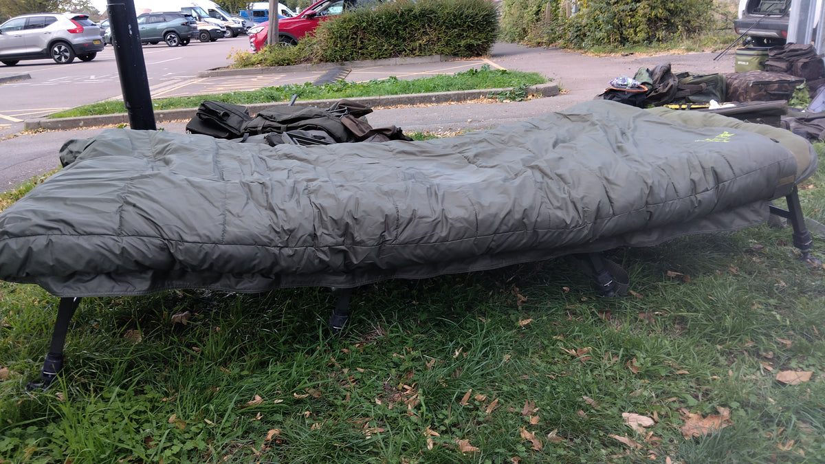 Rod Hutchinson Big Kipper II 8 Leg Extra Wide Carp Bedchair Sleep System