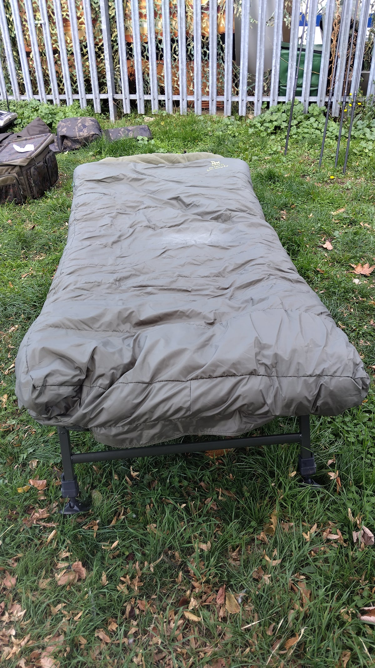 Rod Hutchinson Big Kipper II 8 Leg Extra Wide Carp Bedchair Sleep System