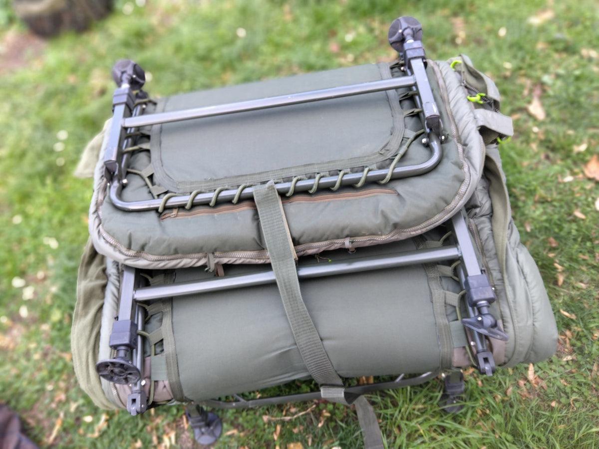 Rod Hutchinson Big Kipper II 8 Leg Extra Wide Carp Bedchair Sleep System