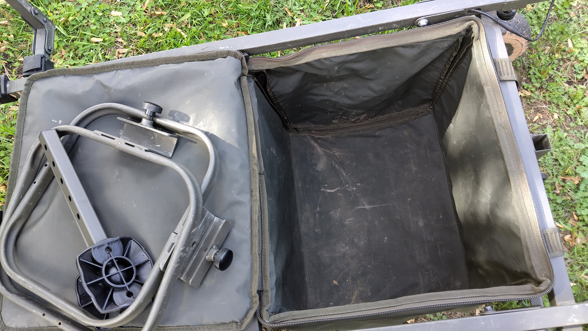 Nash Trax Evo Power Barrow - Inc All Bags + Rear Wheel Kit