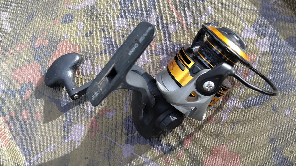 Black Cat Black Passion FD 640 Catfish Fishing Reel Front Drag – Very Good