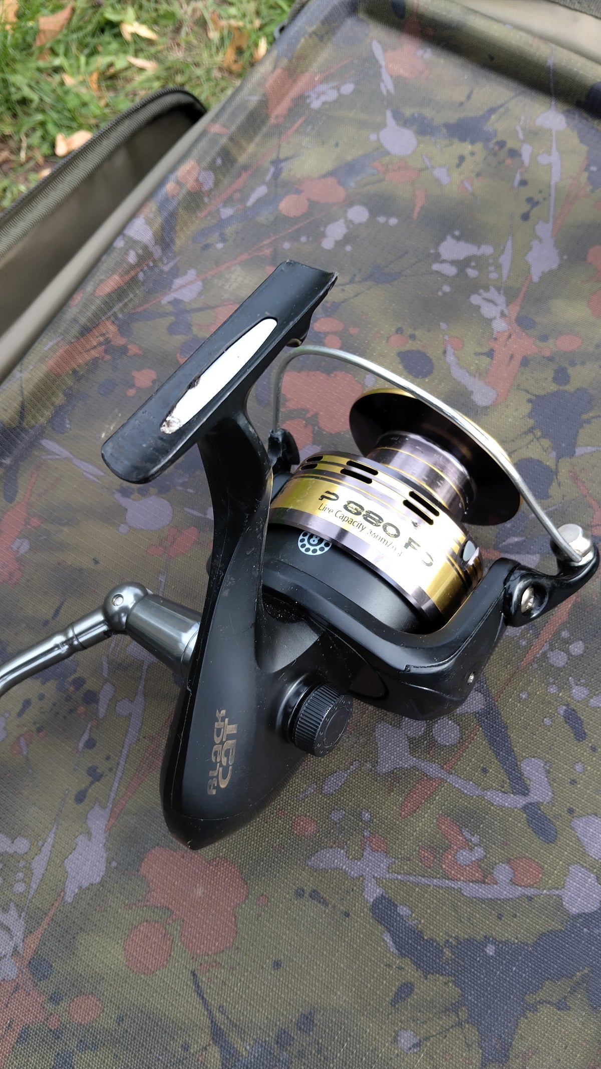 Black Cat P880 FD Catfish Fishing Reel Front Drag with Spare Spool