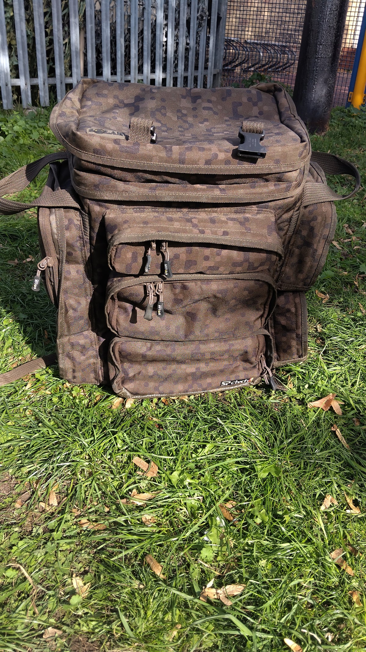 Solar SP C-Tech Rucksack 40L Carp Fishing Backpack Luggage SolarCam