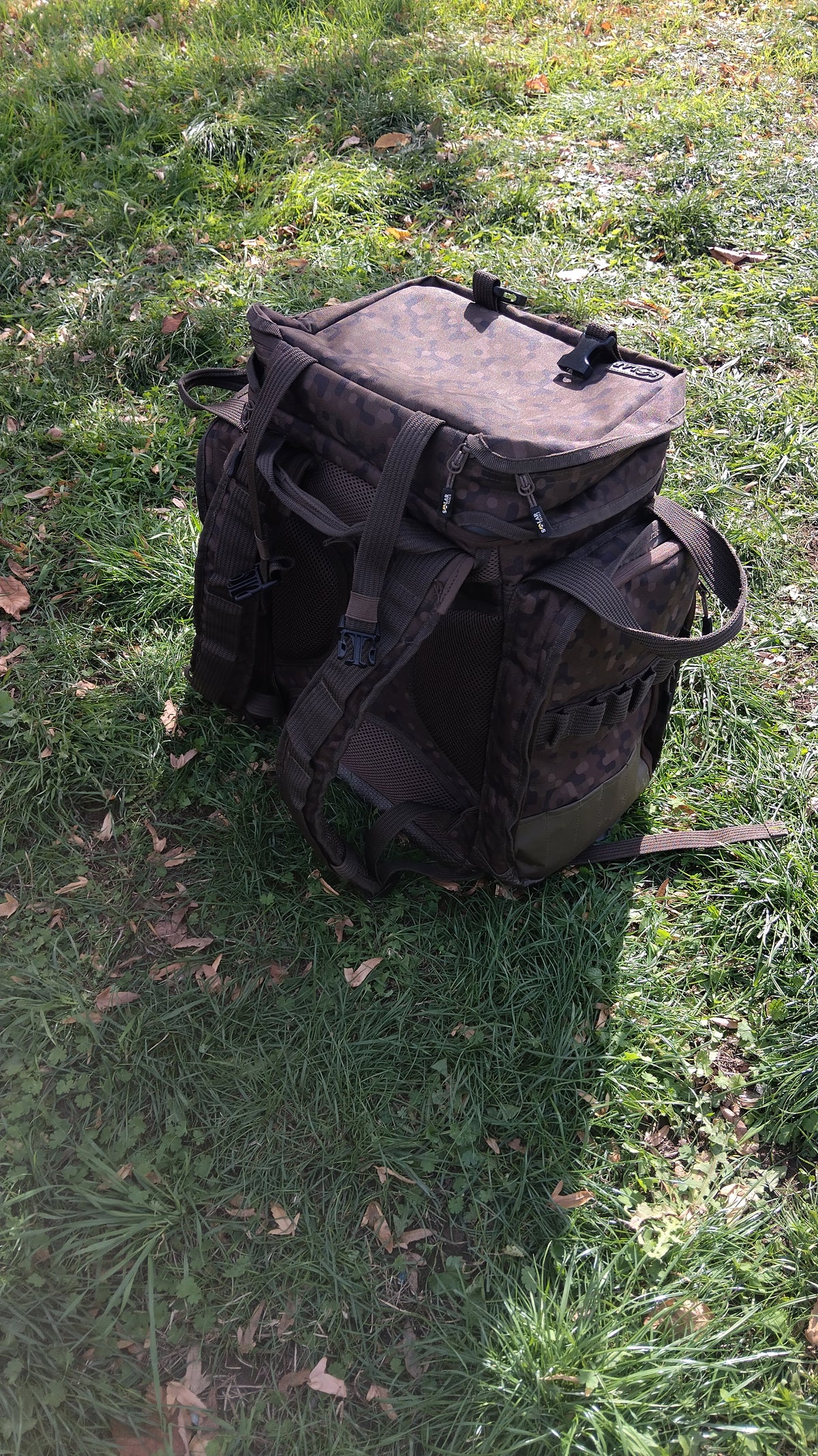 Solar SP C-Tech Rucksack 40L Carp Fishing Backpack Luggage SolarCam