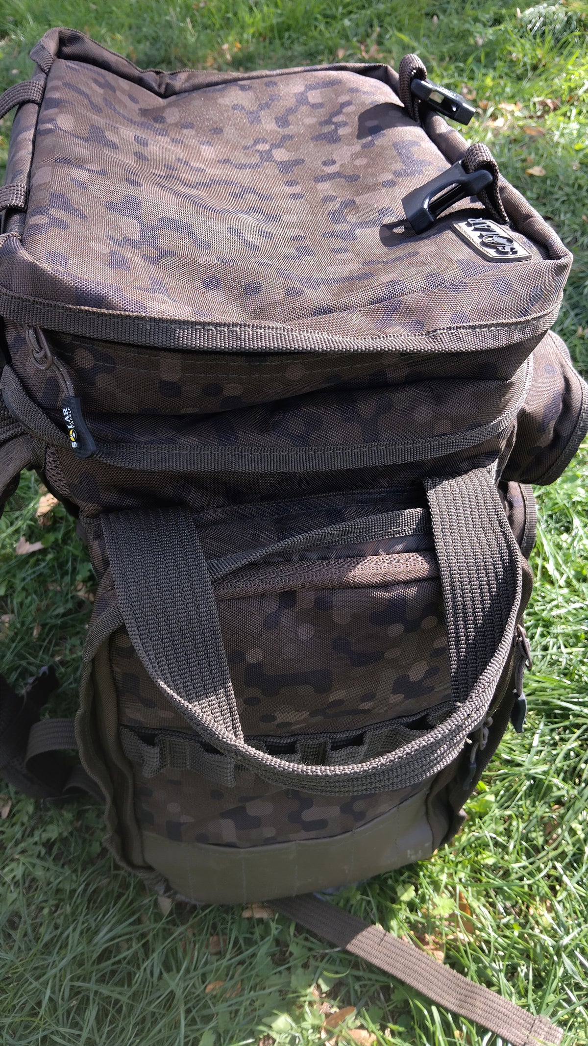 Solar SP C-Tech Rucksack 40L Carp Fishing Backpack Luggage SolarCam