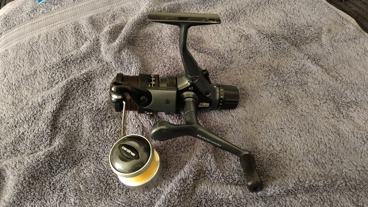 Abu Garcia Cardinal Size 2 Fishing Reel with Spare Spool Good Used Condition