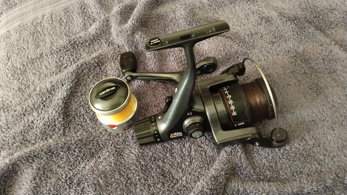 Abu Garcia Cardinal Size 2 Fishing Reel with Spare Spool Good Used Condition