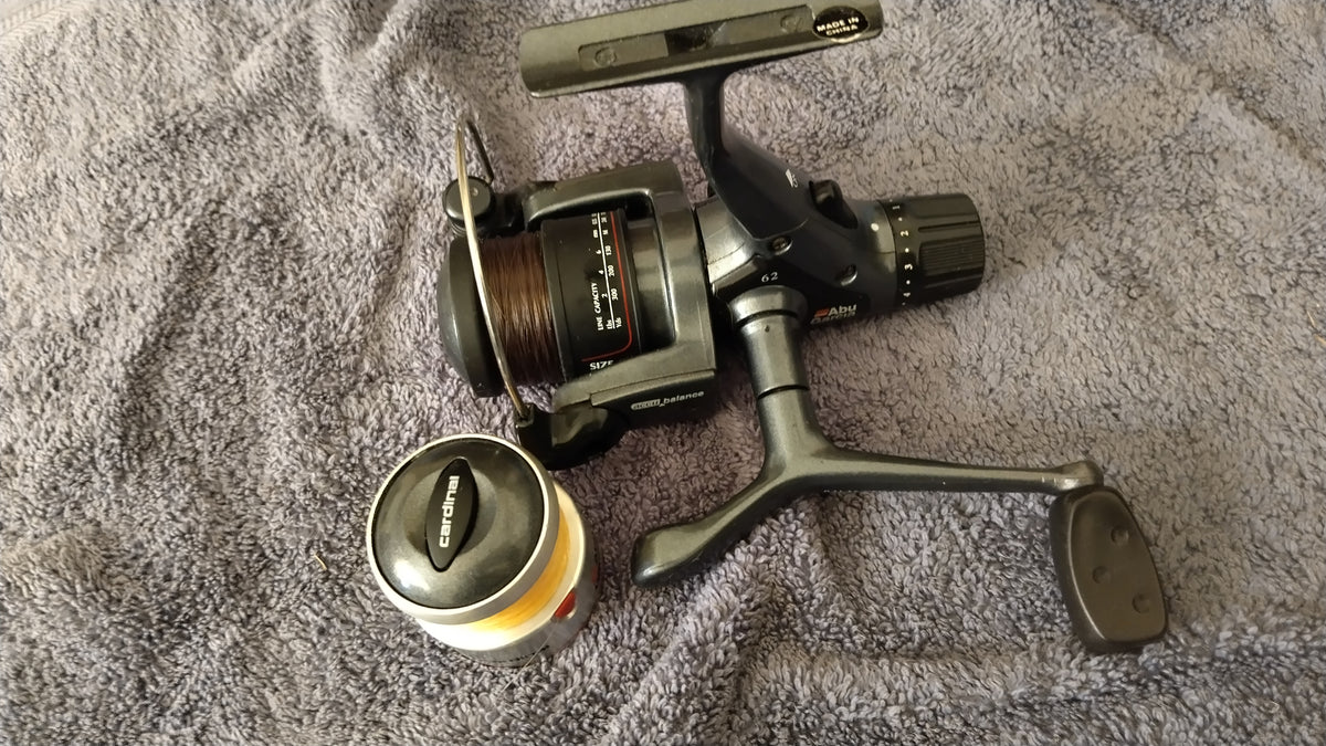 Abu Garcia Cardinal Size 2 Fishing Reel with Spare Spool Good Used Condition