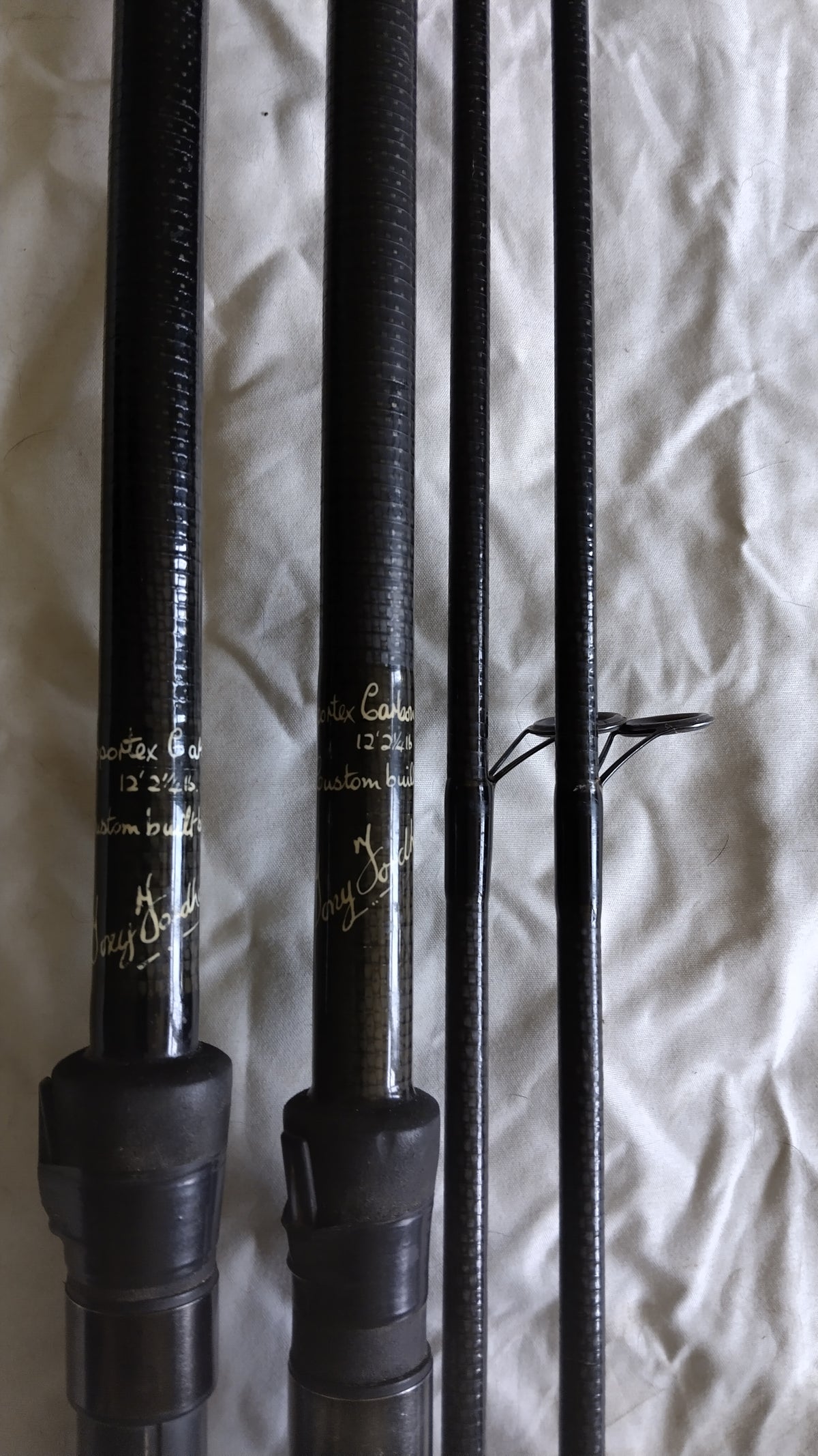 Pair Tony Fordham Sportex Handbuilt 12ft 2.25lb Carp Barbel Rods
