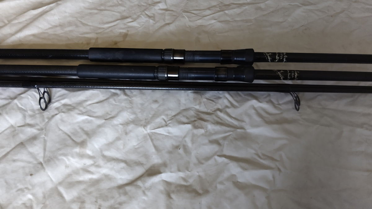 Pair Tony Fordham Sportex Handbuilt 12ft 2.25lb Carp Barbel Rods