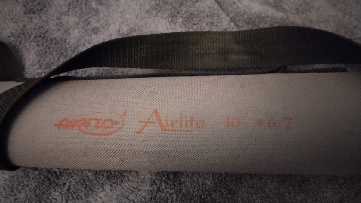 Airflo Airlite 10ft Fly Fishing Rod #6/7 3 Piece with Original Cloth Bag