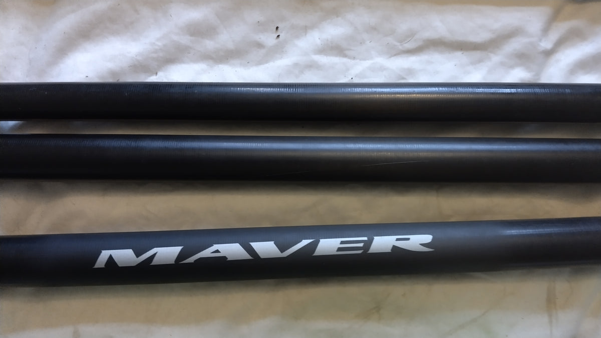 Maver Theme 9m Margin Pole 2 Top Kits Elastic Rating 20+ Excellent Condition