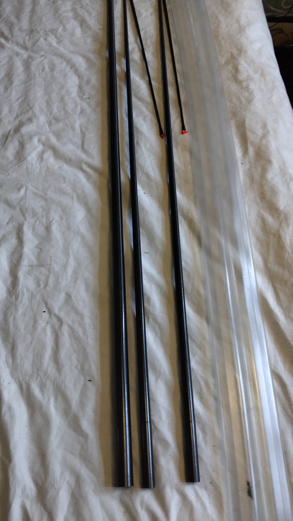 Maver Theme 9m Margin Pole 2 Top Kits Elastic Rating 20+ Excellent Condition