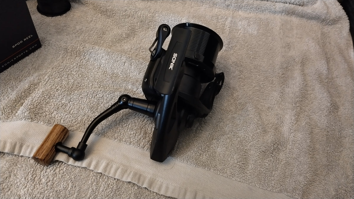 Sonik Vader X RS 8000 Spod Reel Carp Fishing Excellent Condition Boxed