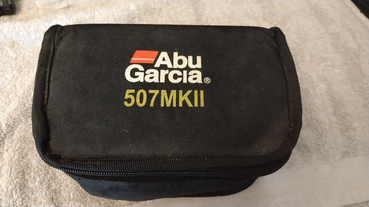 Abu Garcia 507 MK II Closed Face Reel Excellent + Spare Spools & Padded Bag