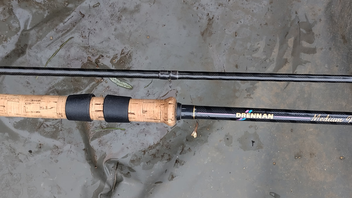 Drennan 11ft 6in Medium Feeder Rod, 2 Tips & Original Bag Ledger Fishing