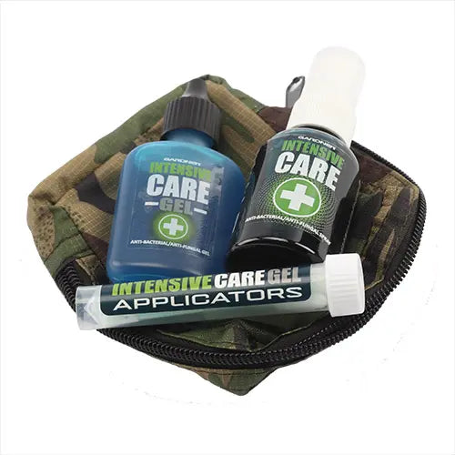 Gardner Intensive Care - Complete Carp Care Treatment Kit in Camo Pouch