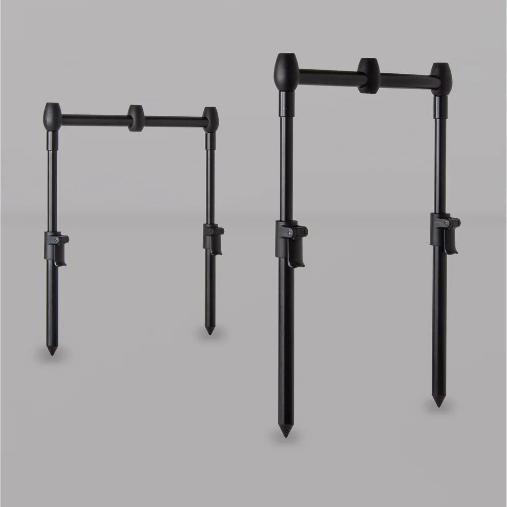Saber Lowpro Compact 3 Rod Pod Adjustable Carp Fishing Buzzer Bars Carry Case