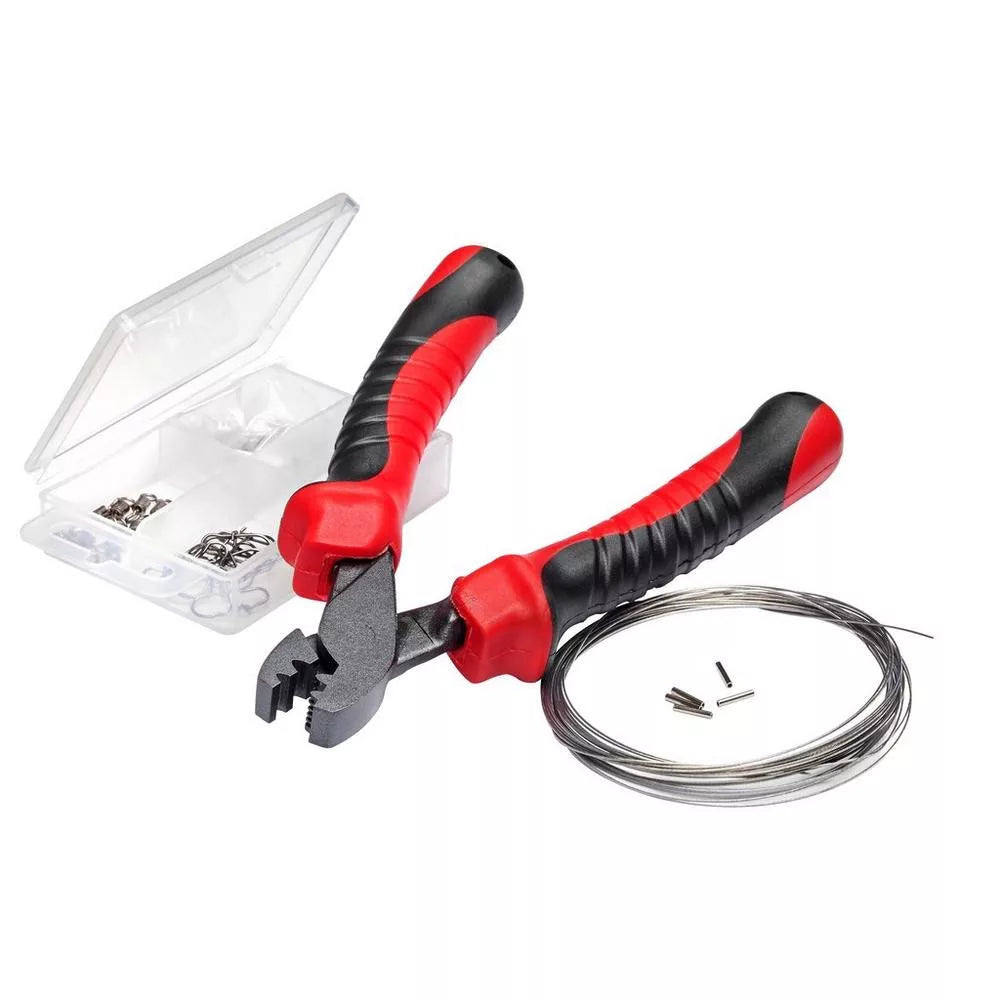 Berkley Fusion19 Steel Leader Kit with Crimping Pliers - Pike & Predator Trace Set