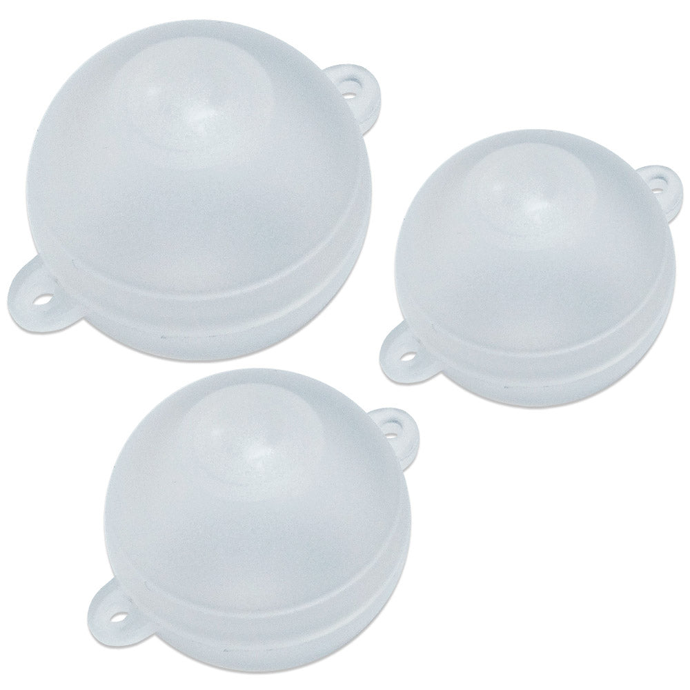 Clear Bubble Floats for Surface Fishing