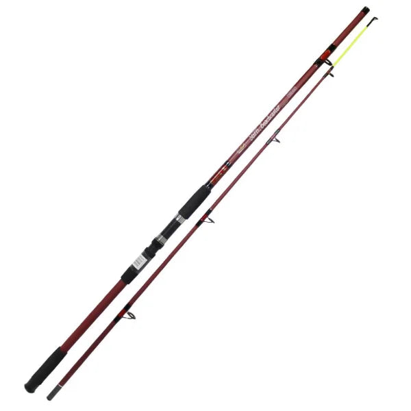 WSB Stiffi Beachcaster 10ft 2pc Sea Fishing Rod 4-8oz Casting Weight Red/Black