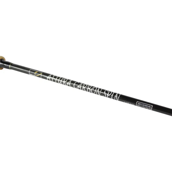 WSB Attura Carbon Spin Rod 8ft 10-56g | 2 Piece Lure Spinning Rod Cork Handle