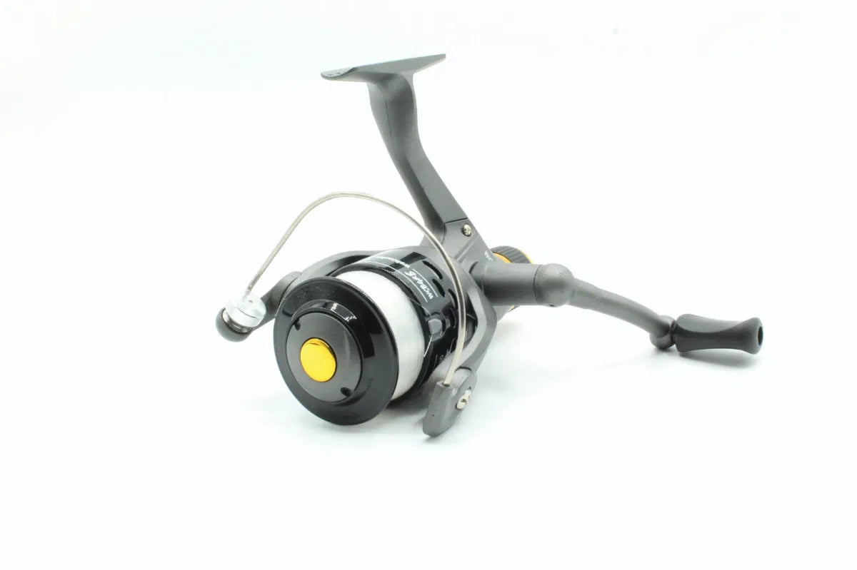 WSB GR8 140 Fixed Spool Reel - Rear Drag - Pre-Loaded with 12lb Monofilament