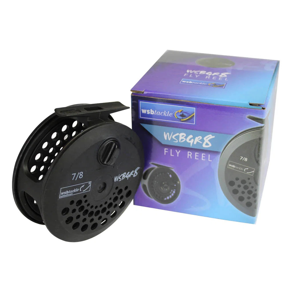 WSB GR8 7/8 Weight Fly Fishing Reel with Spare Spool Lightweight Adjustable Drag