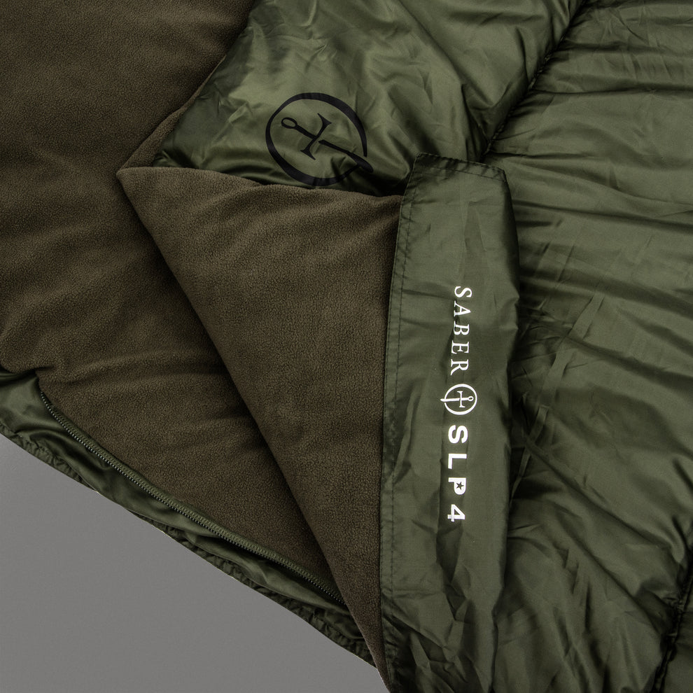Saber SLP-4 Sleep System Bedchair 6 Leg Carp Fishing Bed Chair
