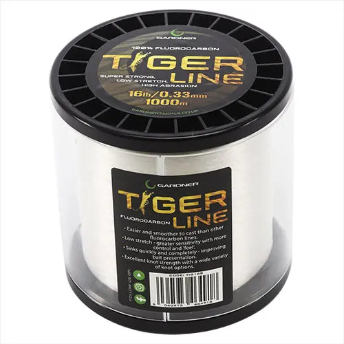 Tiger Line Premium Carp Fishing Fluorocarbon Mainline and Hooklink