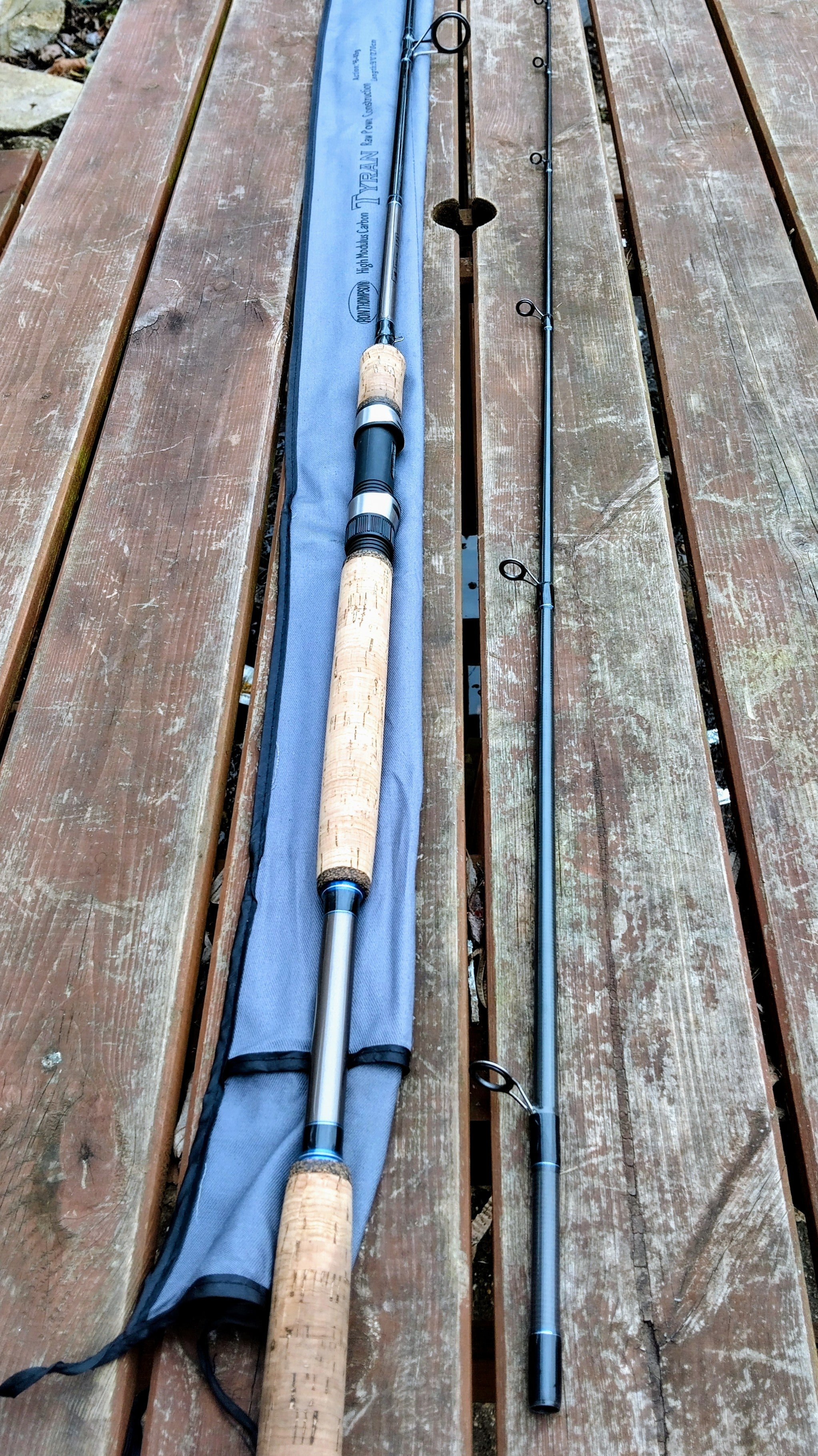 Ron Thompson Tyran 9ft Lure Fishing Rod 15-45g Spinning Rod Pike Perch Zander