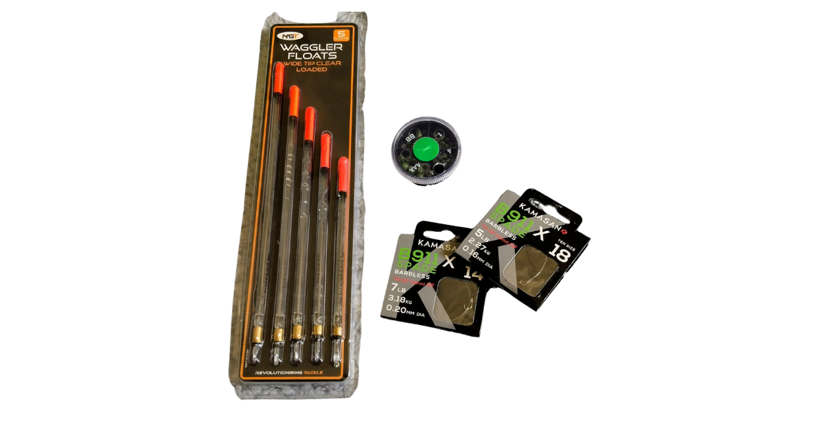 Complete Float Fishing Kit 10ft Rod & Front Drag Reel Loaded With Line & Tackle