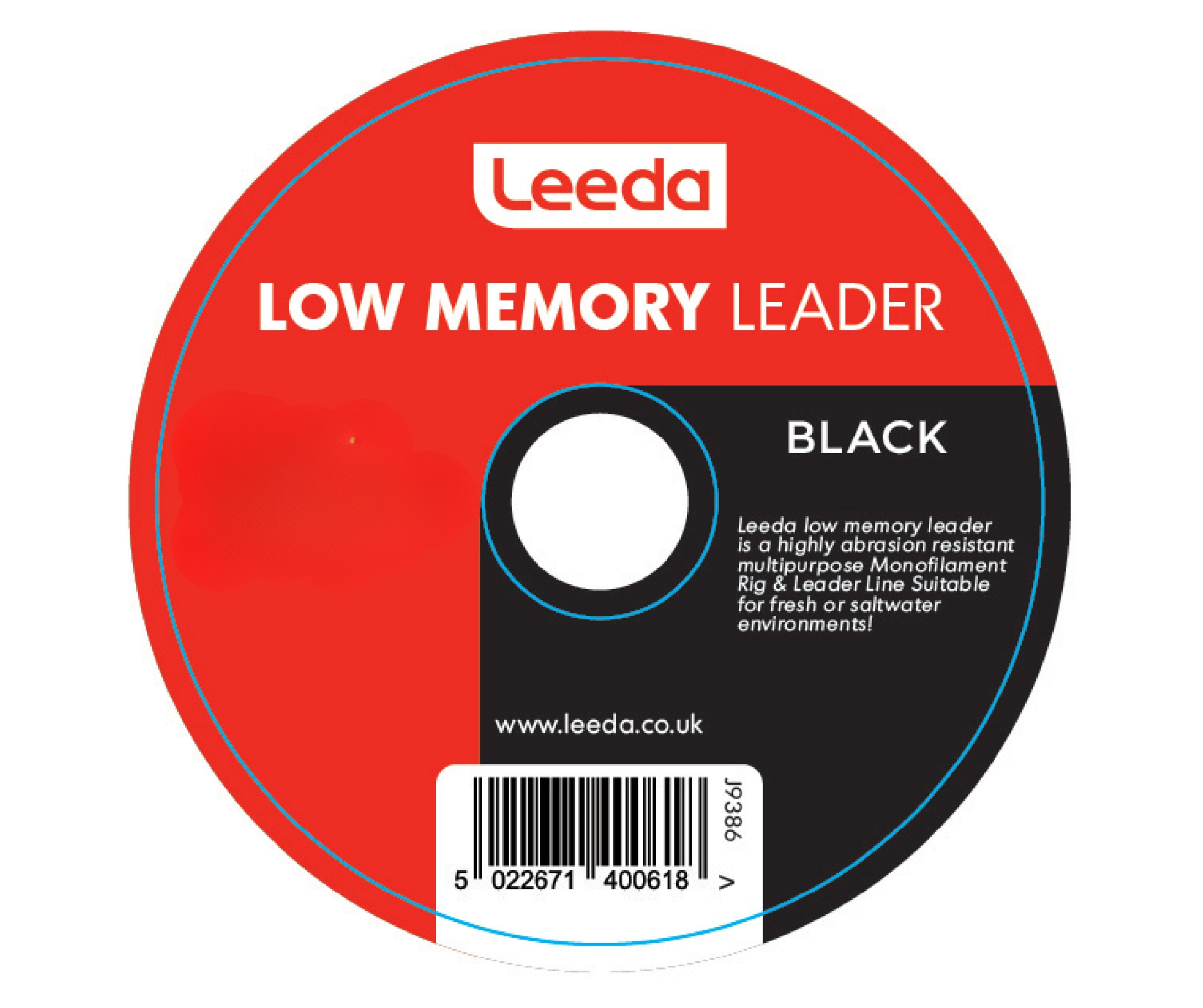Leeda Low Memory Mono Shock / Snag Leader - Carp Fishing | Catfishing