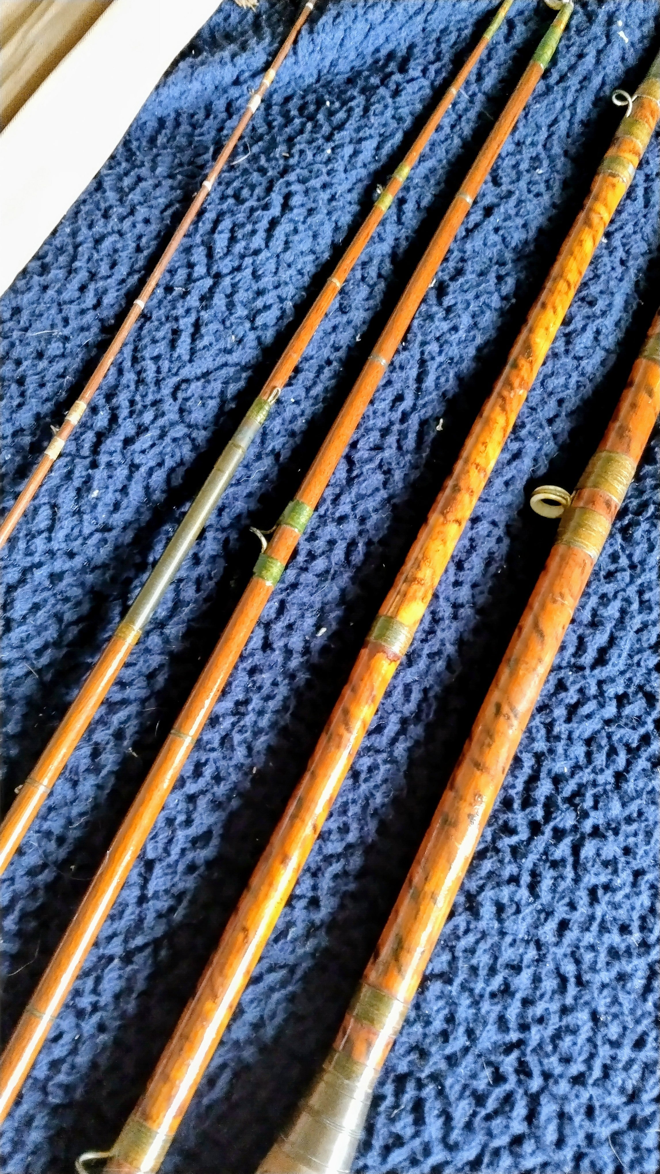 Vintage Allcocks Cane Fishing Rod 3 Tips - Multi Tip Coarse Match Rod
