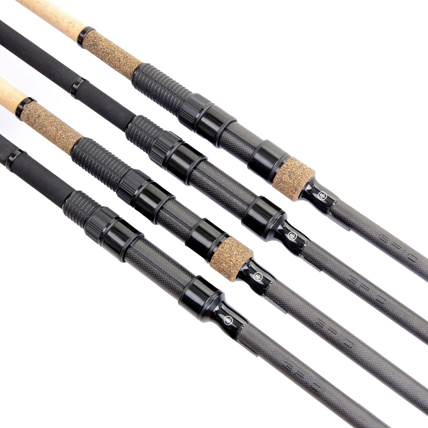 Epic 12ft 3.5lb XD Slim Cork Carp Fishing Rod Toray Carbon 50mm Guides