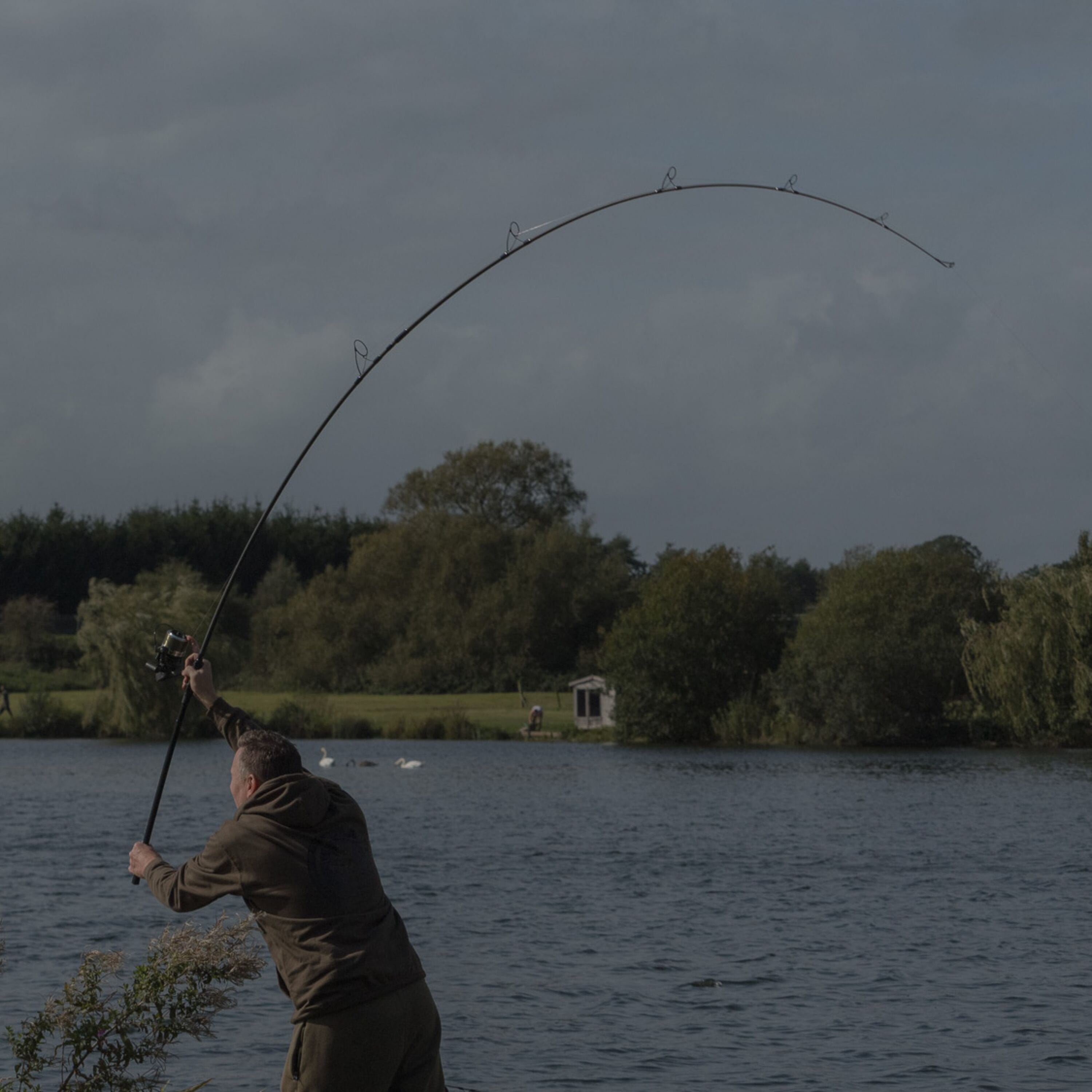 Epic 12ft 3.5lb XD Slim Cork Carp Fishing Rod Toray Carbon 50mm Guides
