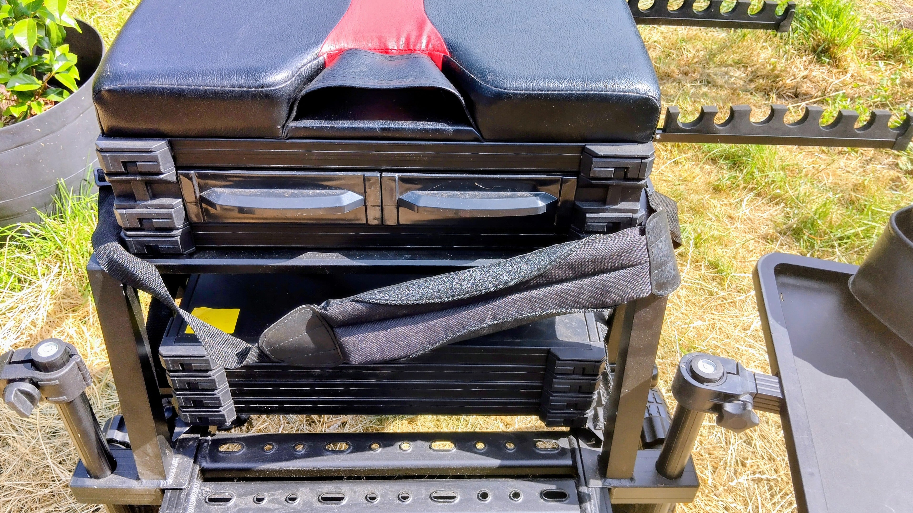 Westlake Special Match Fishing Seatbox with Footplate, Side Tray & Accessories