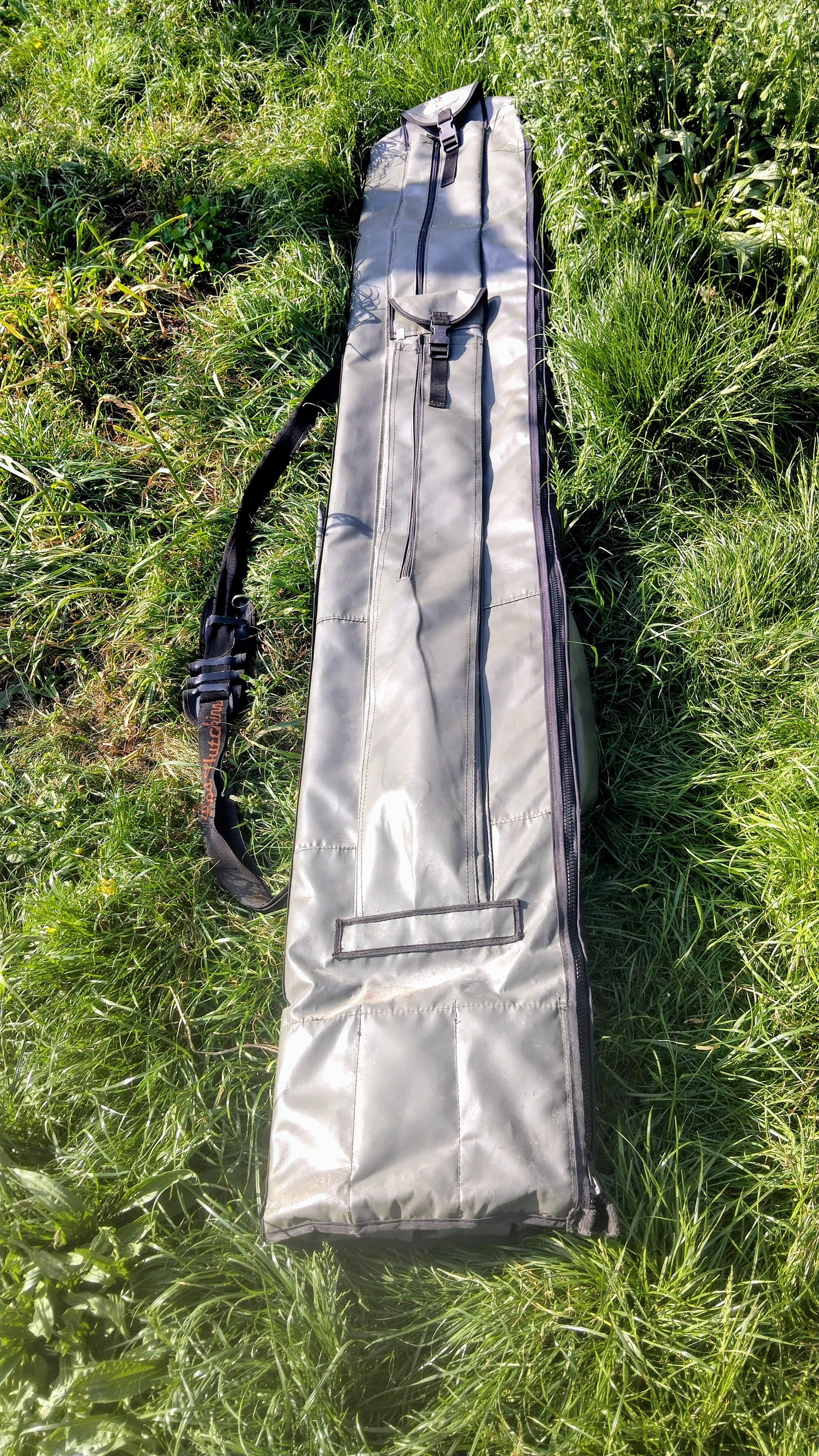 Vintage Rod Hutchinson Carp Fishing 6 Rod Holdall Original Luggage Olive Green