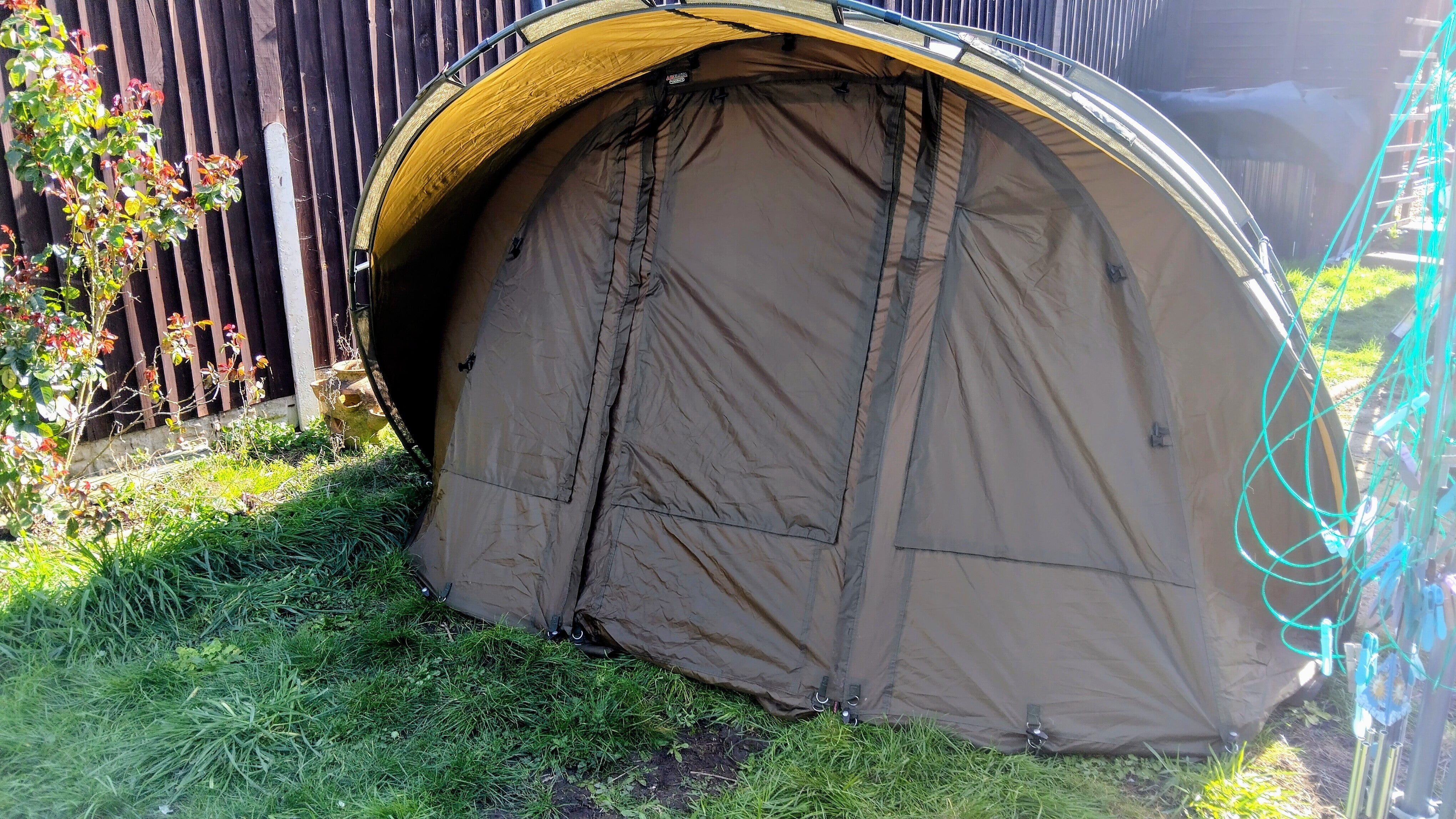 Advanta Endurance LS Bivvy XL & Overwrap - Large 2-Man Fishing Shelter - Pristine