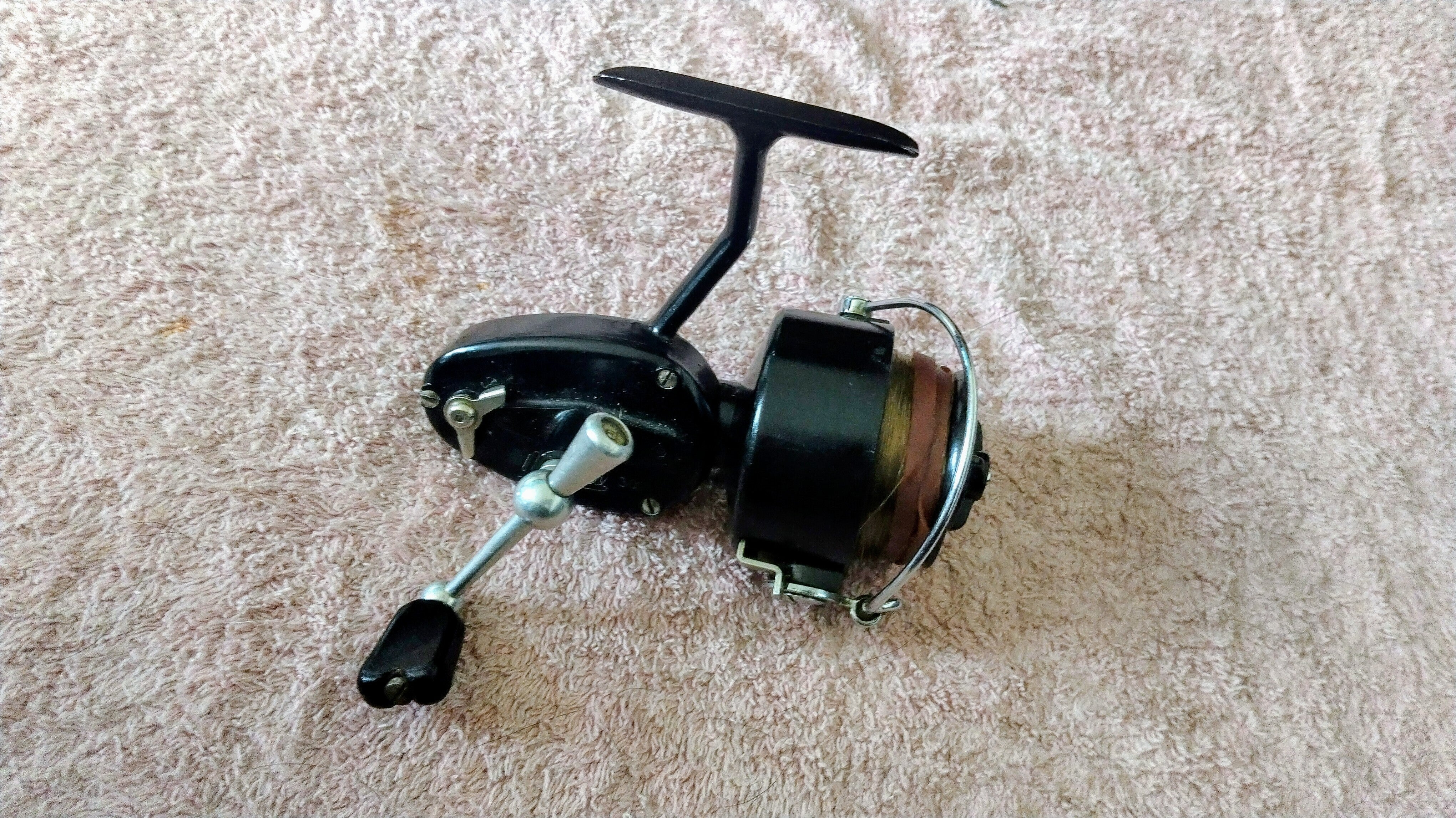 Vintage Mitchell 301 Reel Right Hand Wind Fixed Spool Fishing + Spare Spool