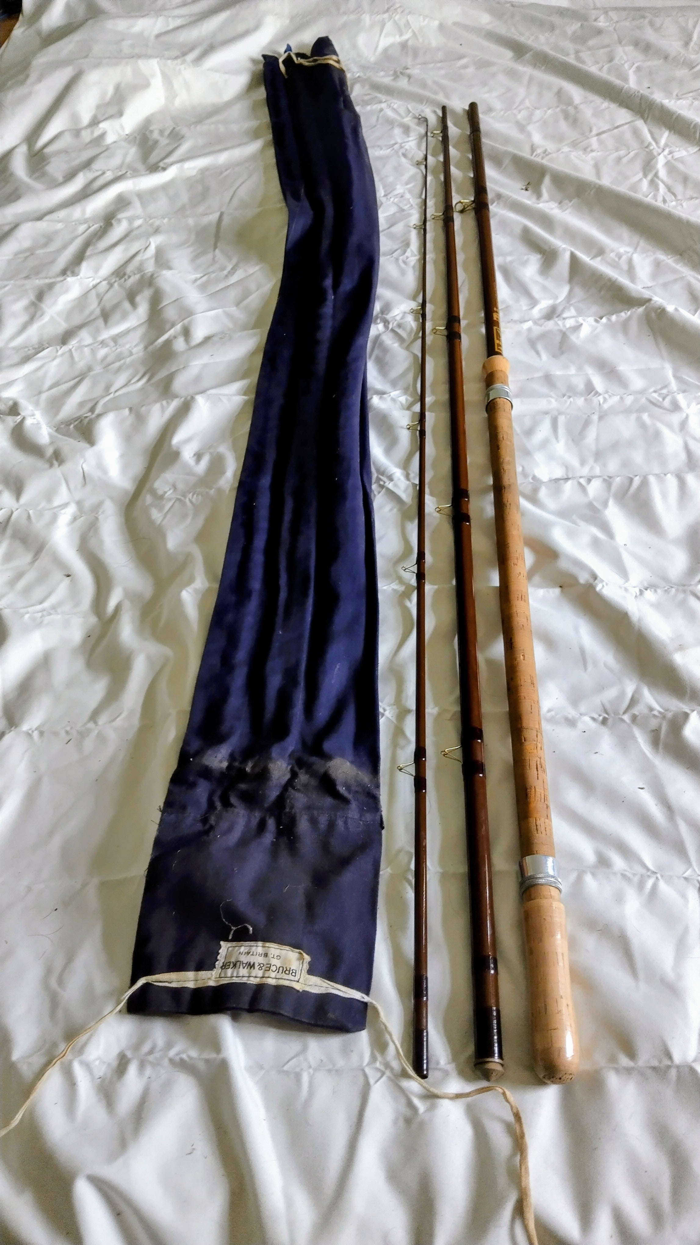 Bruce & Walker CTM13 3-Piece Vintage Float Rod 13ft Match Fishing + Original Bag